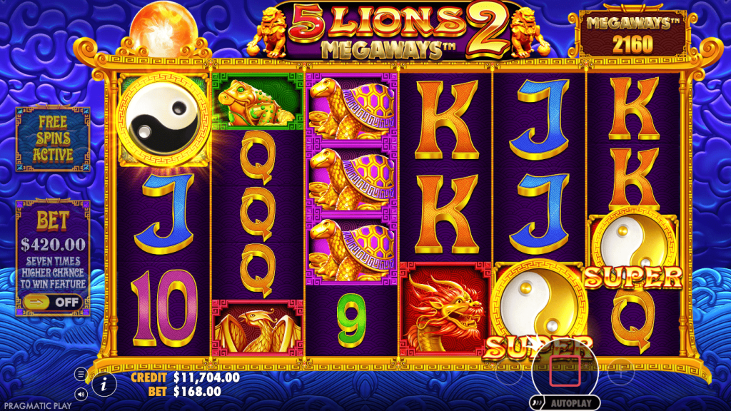 5 Lions Megaways 2 by Pragmatic Play Slot — Play Now & Free Demo