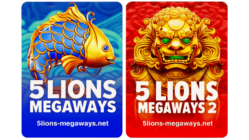 5 lions megaways vs 5 lions megaways 2
