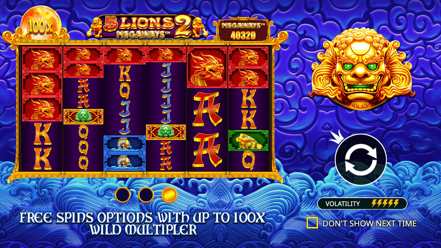 Free spins screenshot