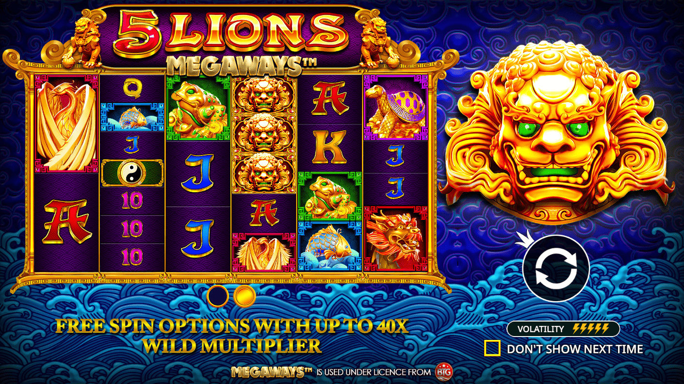 5 Lions Megaways Demo – Play Slot Online (FREE) + Bonus